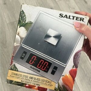 Stainless Steel LED Kitchen Scale